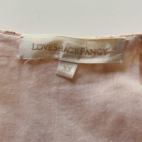 LoveShackFancy Pink Cressida Dress - XS - Picture 8 of 11